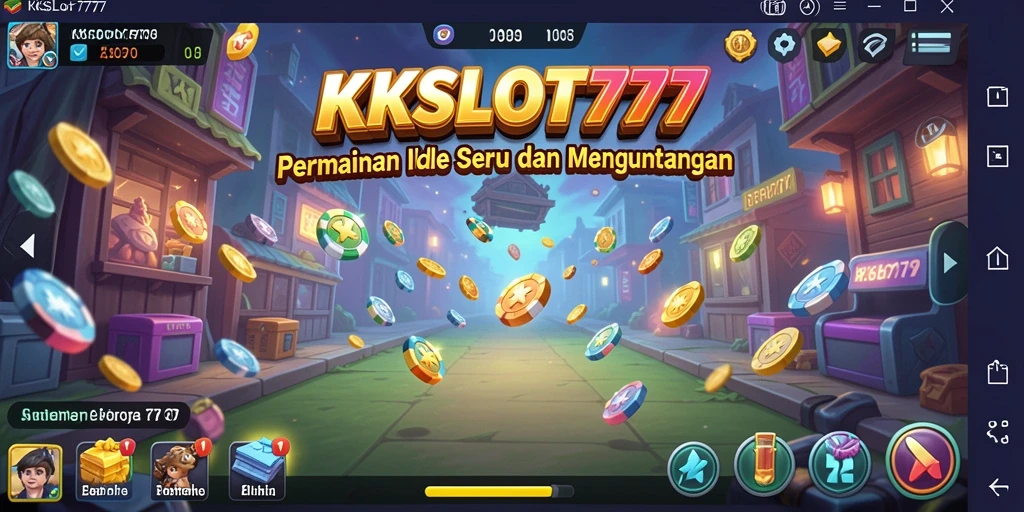 Tampilan gameplay KKSLOT777 yang menyenangkan dan santai.