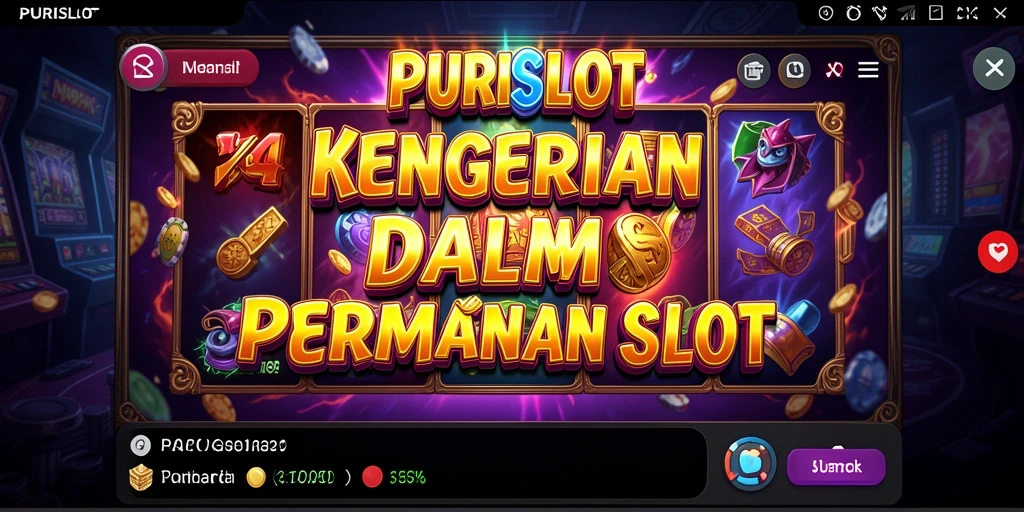 Tangkapan layar gameplay PURISLOT menampilkan suasana horor yang mendebarkan.